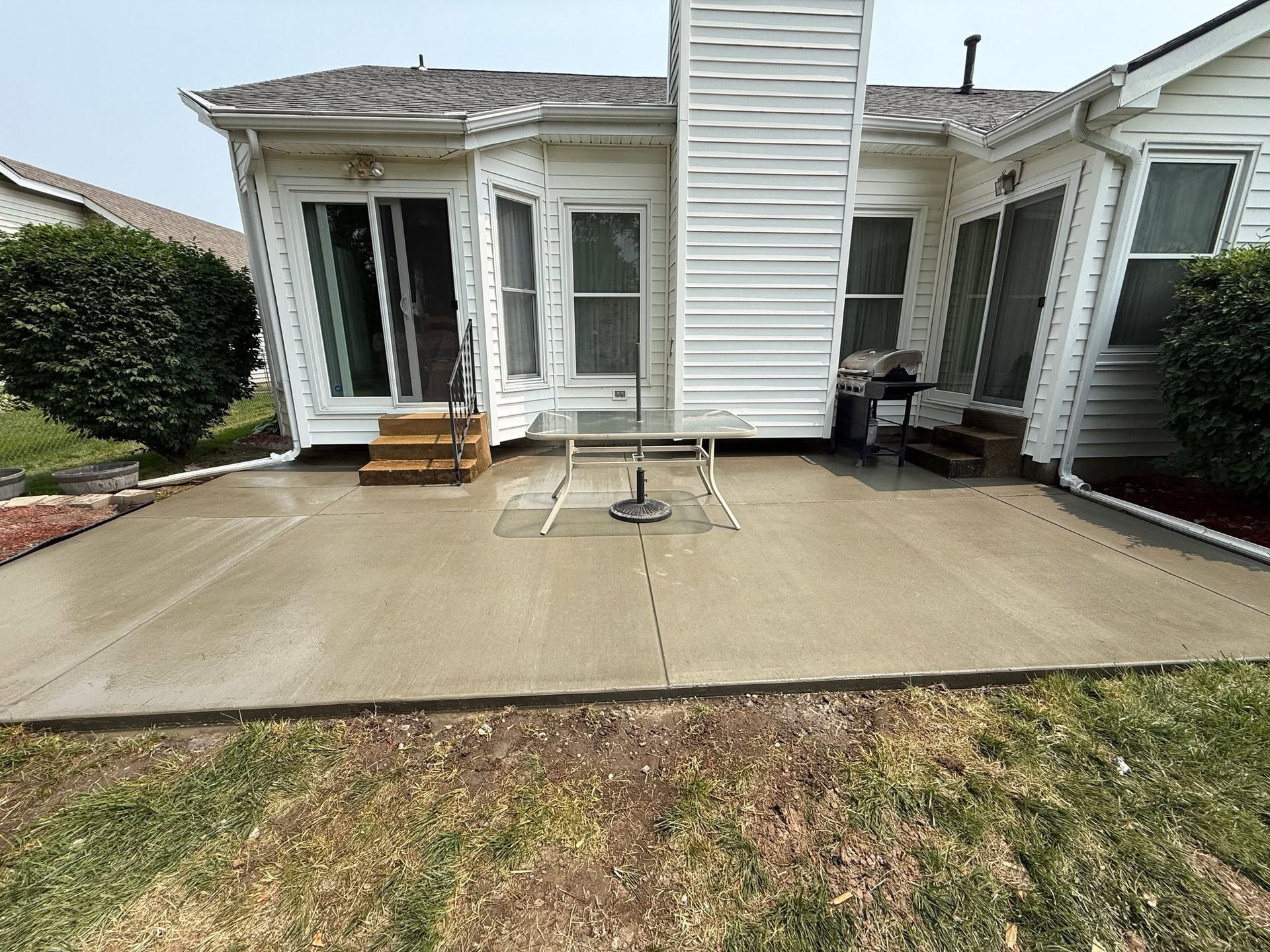 3 Concrete Patio