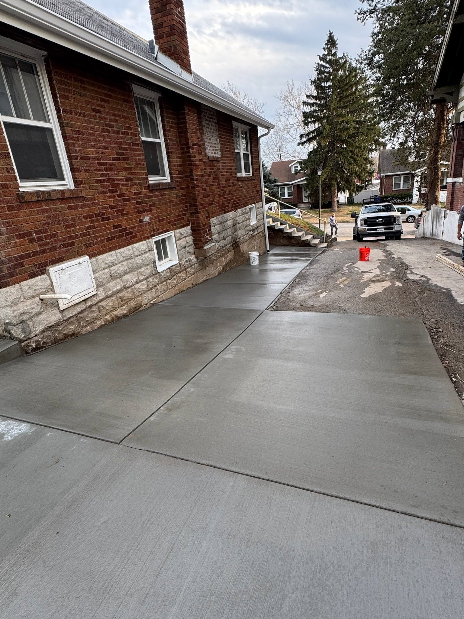 2 Concrete Sidewalk
